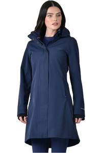 2026 WeatherBeeta Womens Protect Waterproof Longline Riding Jacket 1029988 - Navy