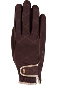 Roeckl Womens Julia Riding Gloves Mocha