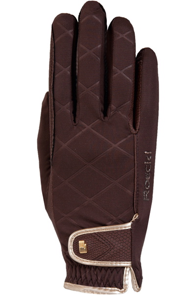 Roeckl Womens Julia Riding Gloves Mocha