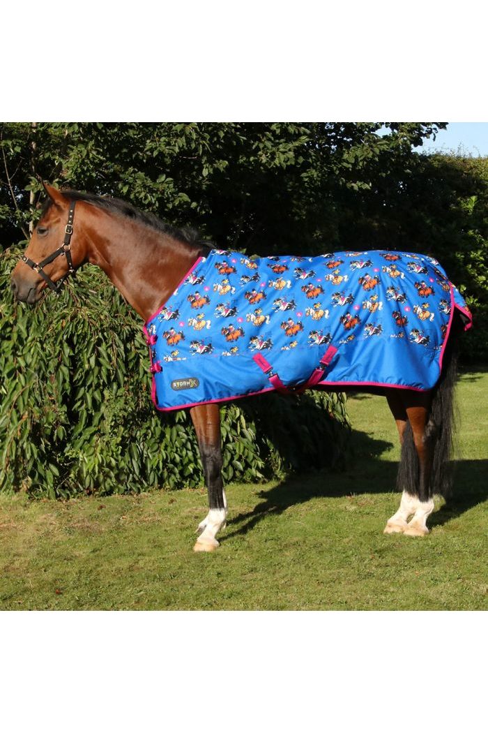 Hy Equestrian StormX Original 50 Standard Neck Rug - Cobalt Blue