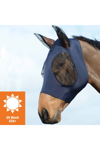 Weatherbeeta Deluxe Stretch Bug Eye Saver With Ears 1009573020 - Navy