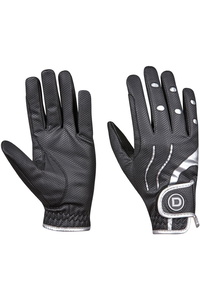 Dublin Pro Alltagsreithandschuhe 1000218002 - Schwarz / Silber