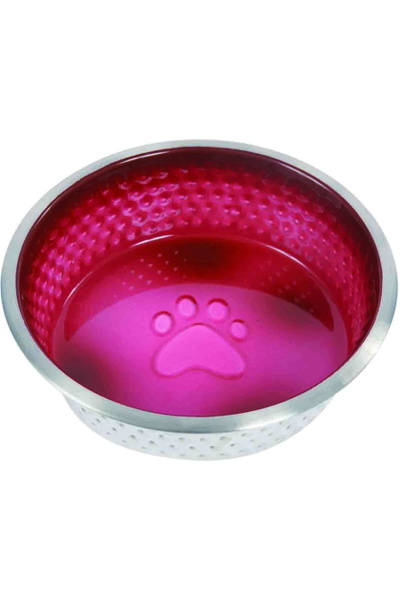 WeatherBeeta Non-Slip Stainless Steel Shade Dog Bowl