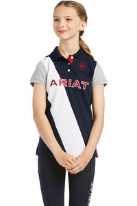 Ariat Junior Taryn Short Sleeve Polo 10039376 - Team