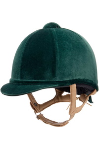 Charles Owen Unisex Fian Riding Hat GNDFH - Bottle Green Dun