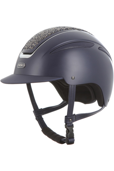 Evoke Unisex Callisto Classic Peak Riding Hat & Liner