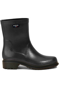 2023 Aigle Womens Fulfeel Mid Wellington Boot NB8814 - Black