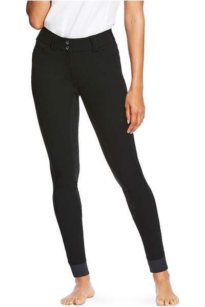Ariat Womens Tri Factor Grip Full Seat Breeches Black