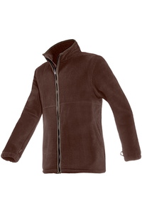 Baleno Herren Henry Fleece Jacke 60019933 - Chocolate