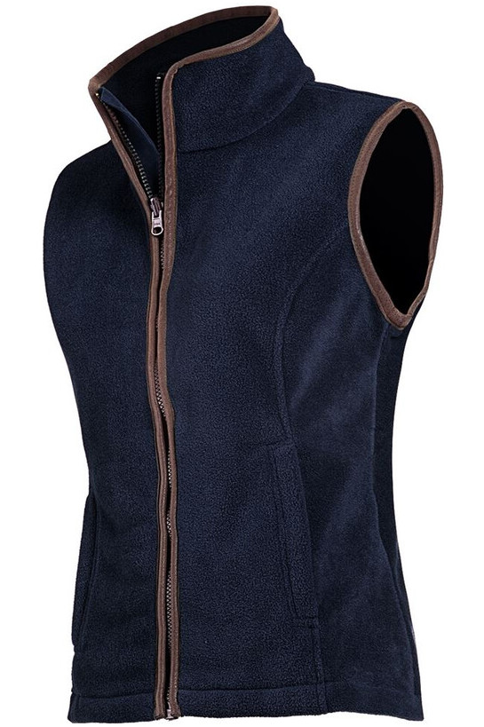 Baleno Womens Sally Fleece Gilet 766BB8T12 - Navy Blue - Country