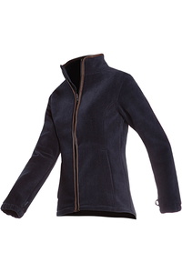 Baleno Womens Sarah Fleece Jacket Navy Blue