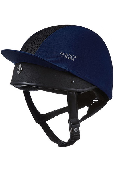 Charles Owen 4 Star Jockey Skull Riding Hat Silk