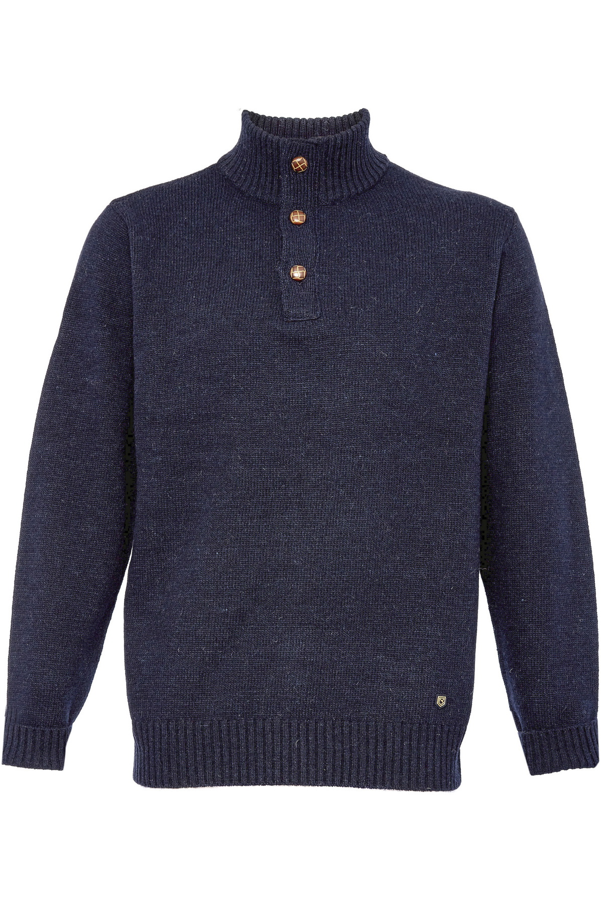 mens navy half zip sweater