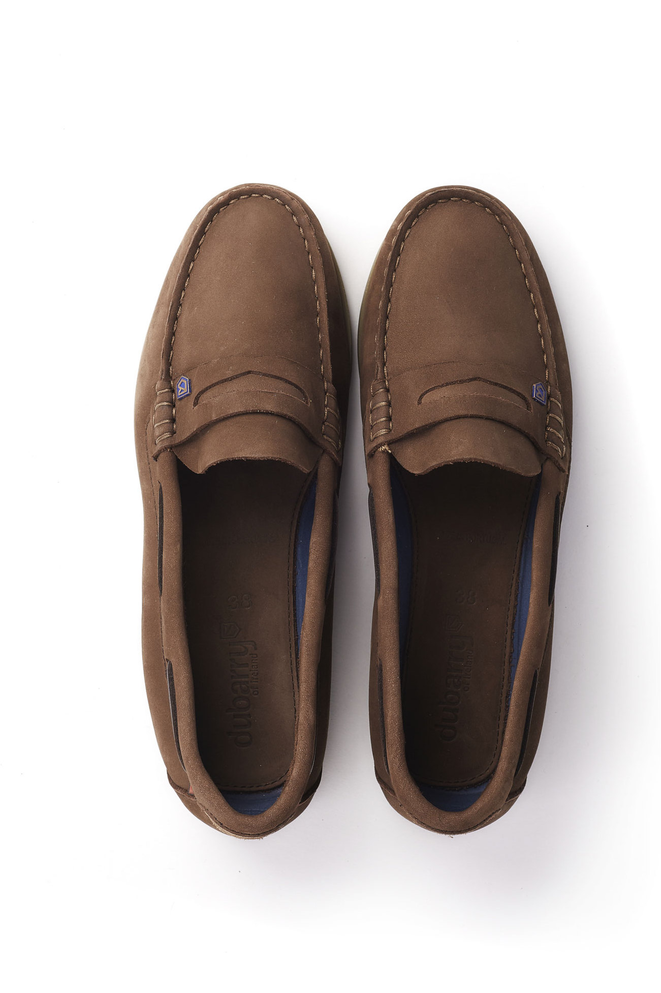 Dubarry Womens Belize Deck Shoe Café The Drillshed