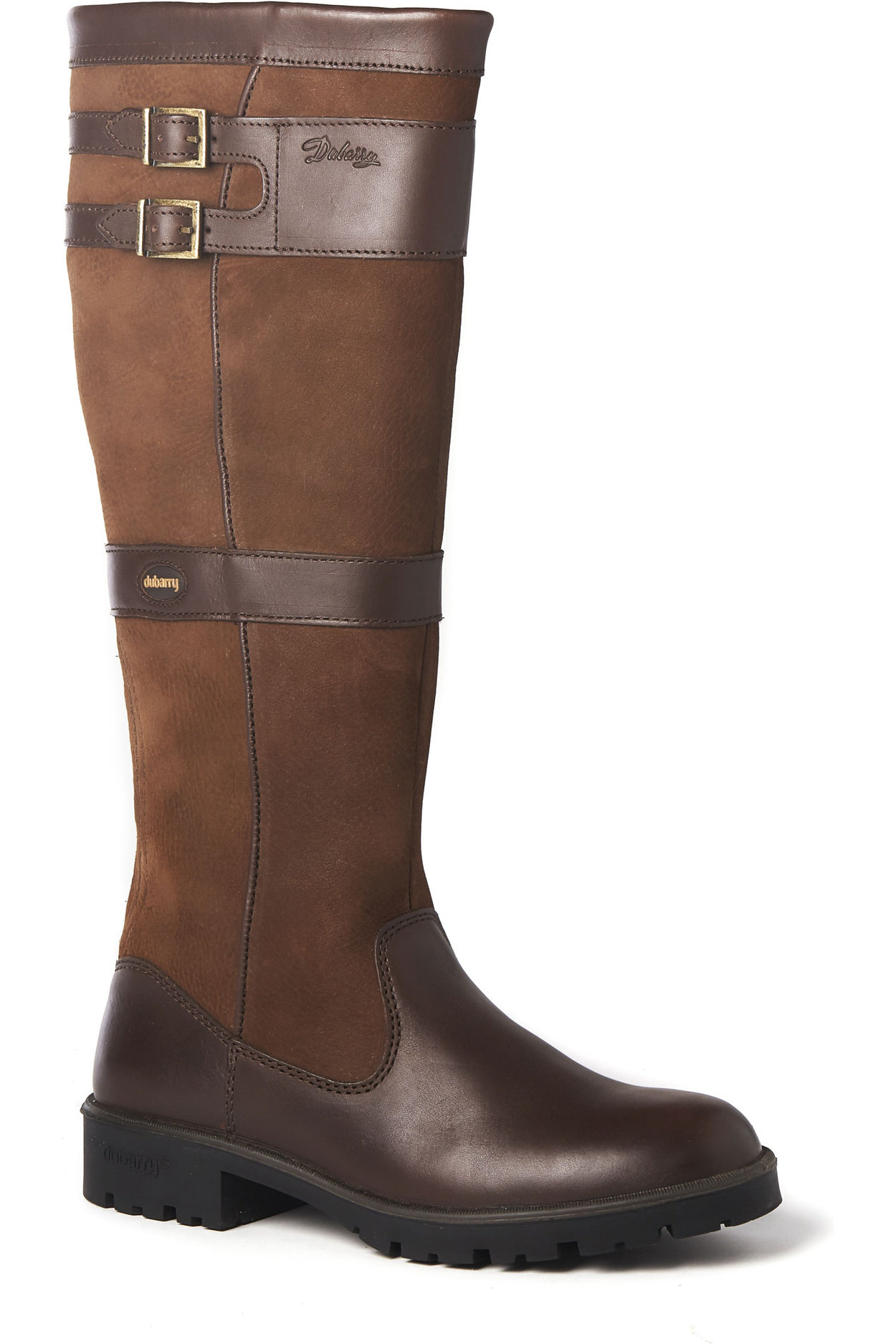 Dubarry Womens Longford Leather Boot - Walnut | The Drillshed