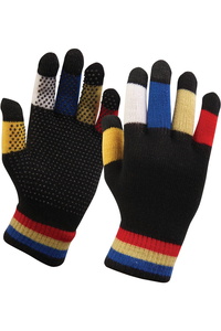 Dublin Kinder Noppen Grip Reiten Handschuhe 382202 - Black Multi