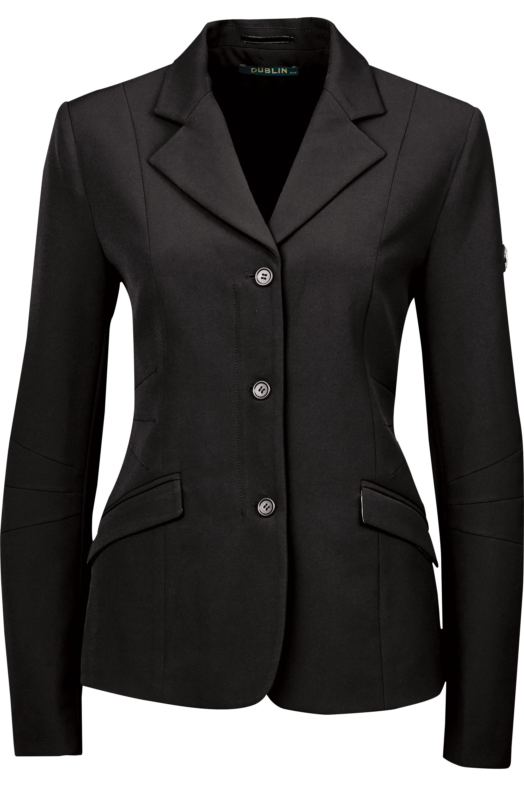 Dublin Womens Casey Tailored Riding Jacket - Black