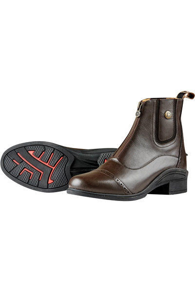 Dublin Damen Rapture Zip Jodhpur Stiefel
