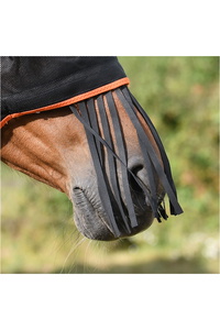 Equilibrium Field Relief Muzzle Fringe - Black / Red