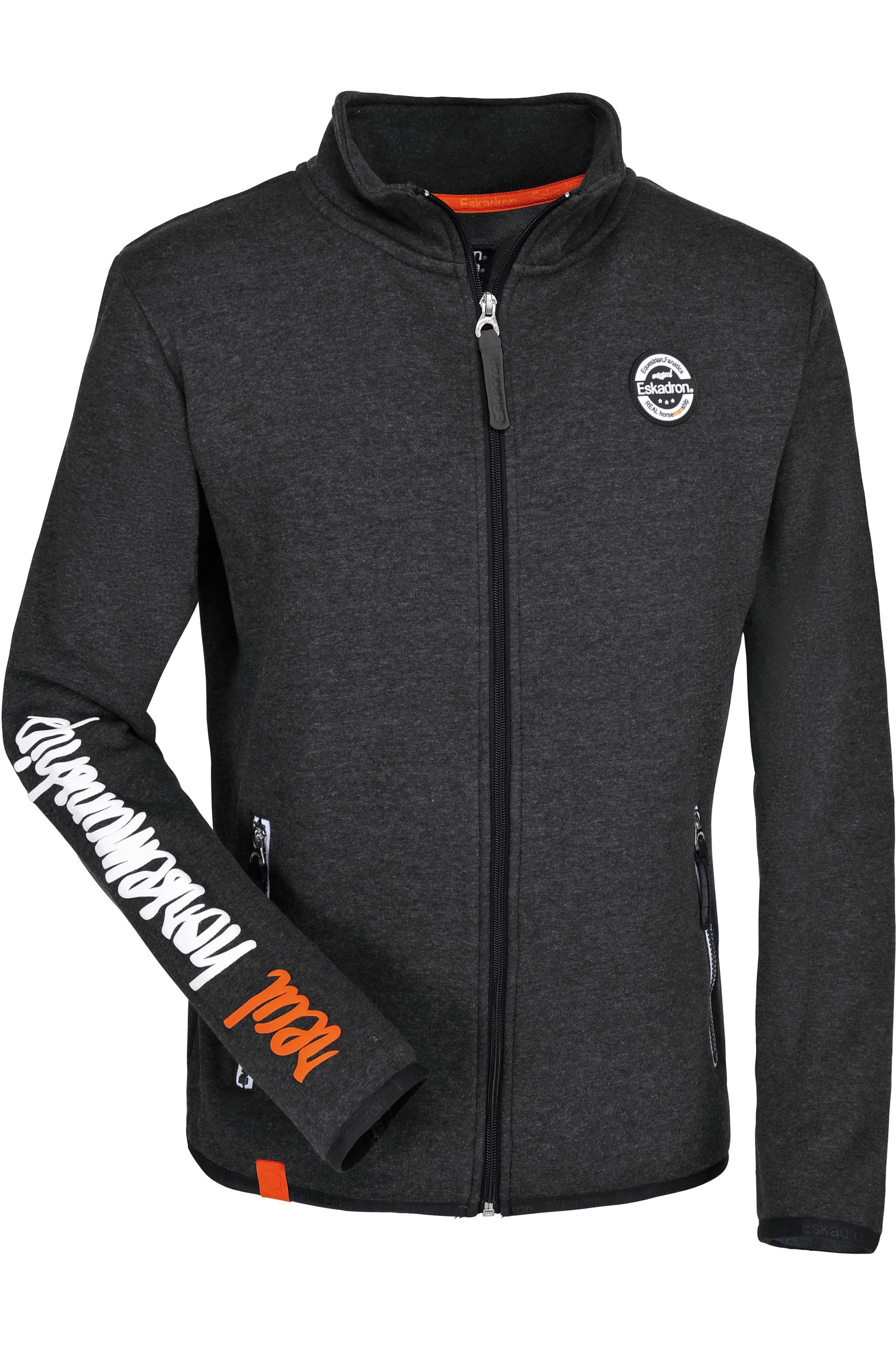 Eskadron Mens Nick Fleece Jacket Dark Shadow - 837950276 - Mens 