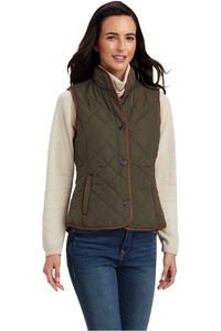 Ariat Damen Woodside 2 . 0 Weste 10043456 - Earth