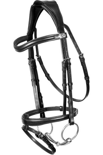 Henry James Saddlery Henry James Flash Bridle J-COB-BLACK / CS-1HJ-COB-BLACK / BB-2HJ-COB-BLACK