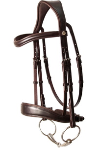 Henry James Bridle De Dressage HJ-BR-03 - BROWN