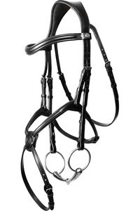 Henry James Grackle Bridle HJ - BR - 04 - BLACK