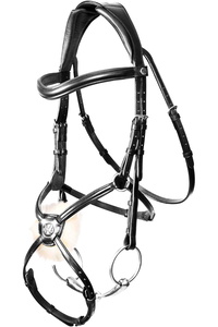 Henry James Mexican Grackle Bridle HJ-BR-05 - BLACK