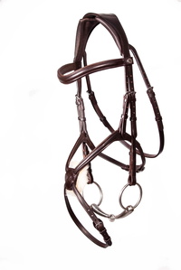 Henry James Sheepskin Grackle Bridle HJ-BR-08 - Brown