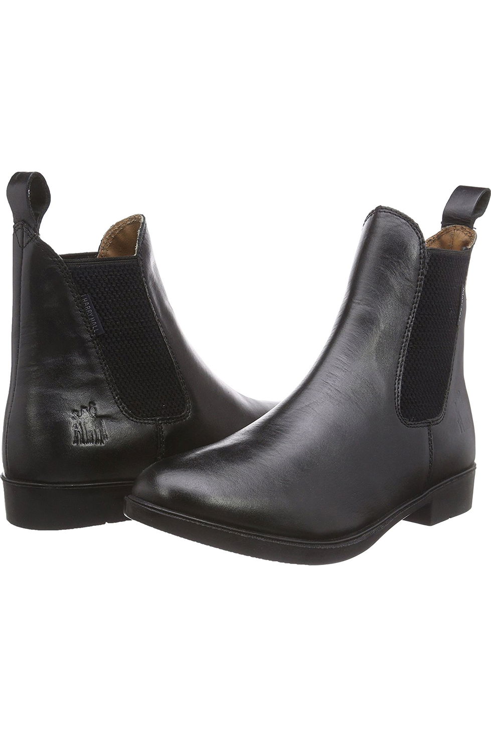 Silvio Tex Jodhpur Boots Black Harry Hall Womens Silvio Tex Jodhpur
