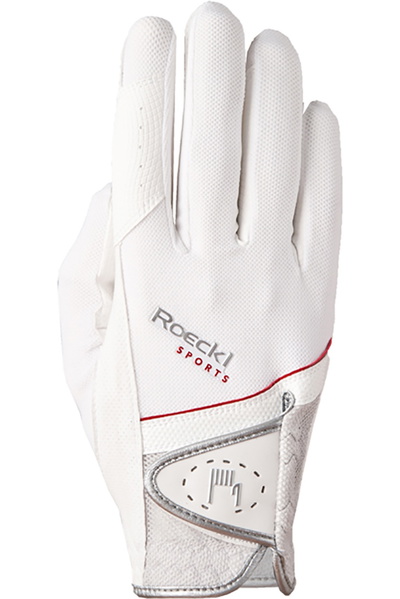 Roeckl Madrid Riding Gloves White
