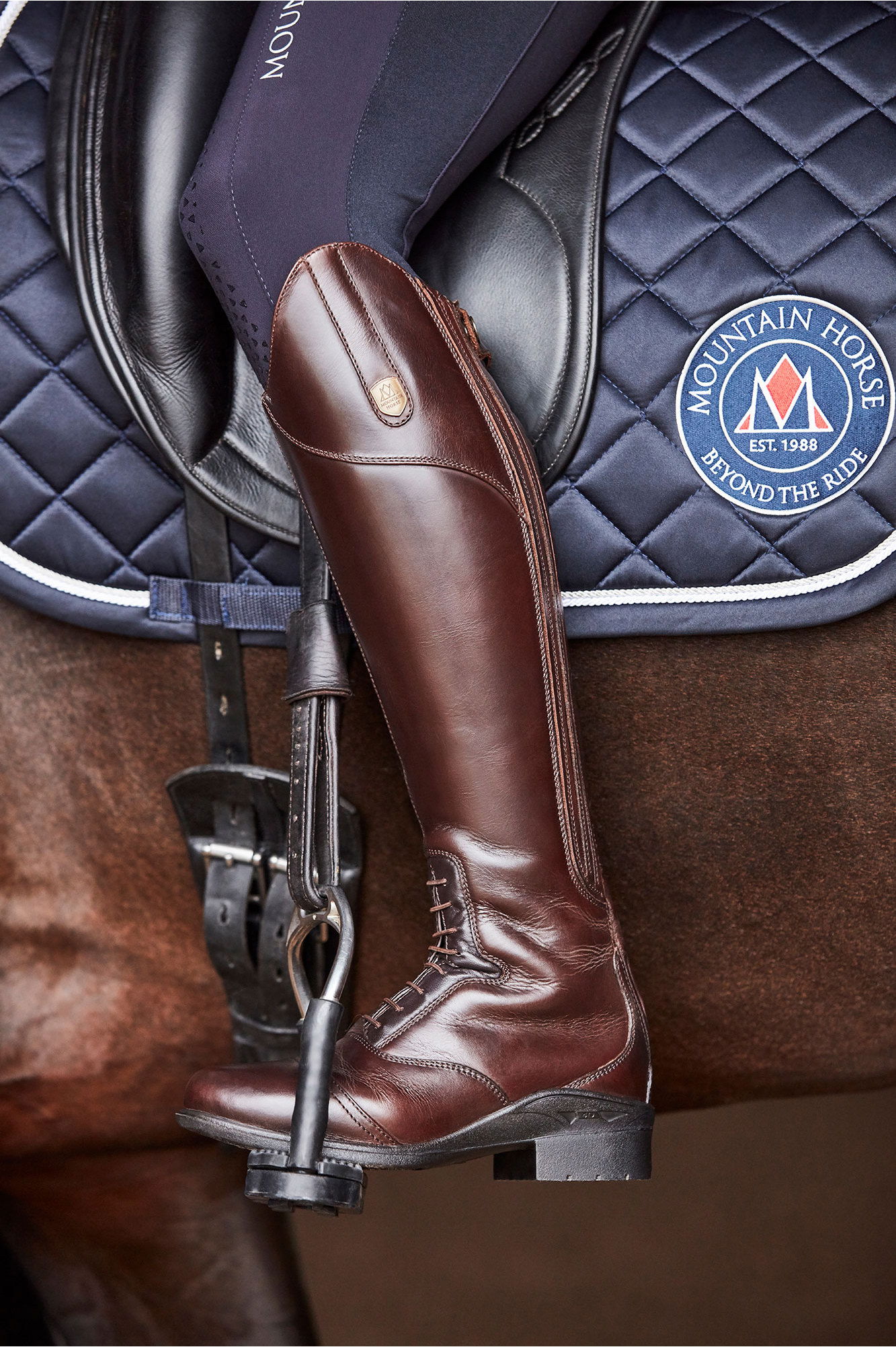 mountain horse riding boots