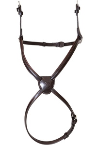 Henry James Figure 8 Grackle Noseband NB-4HJ - Brun