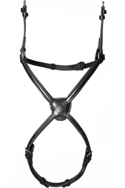 Henry James Saddlery Henry James Double Buckle Figure 8 Grackle Noseband