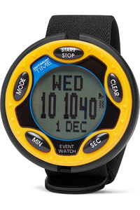 2025 Optimum Time OE Serie 14R Wiederaufladbar Jumbo Event Uhr OE1465R - Yellow