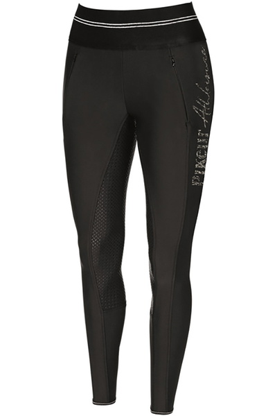 Pikeur Womens Gia Athleisure Grip Softshell Breeches Leggings Black
