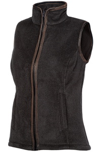 Baleno Damen Ausfall Vlies Weste 766BB8T12 - Anthracite