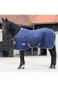 Weatherbeeta Comfitec 210D Channel Quilt Medium - Lite Standard Neck Stable Rug 8017 - Navy
