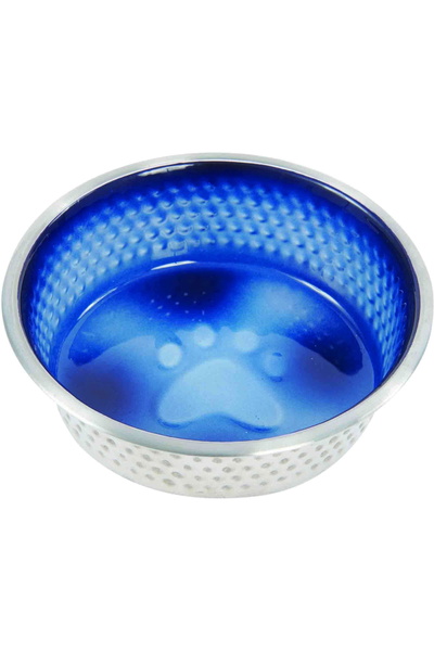 WeatherBeeta Non-Slip Stainless Steel Shade Dog Bowl