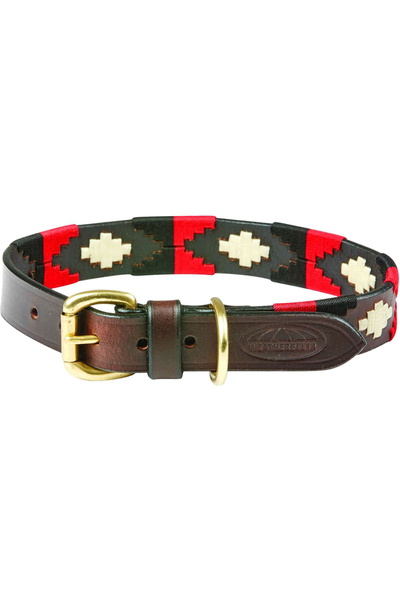 WeatherBeeta Polo Leather Dog Collar