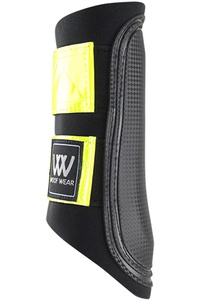 Woof Wear Reflective Club Boot - Schwarz / Gelb
