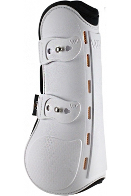 white tendon boots