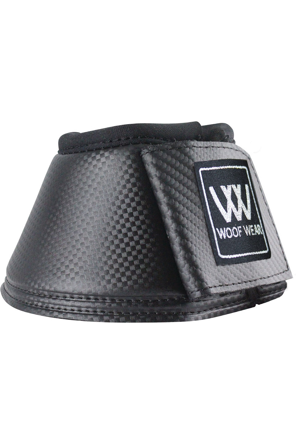 Woof Wear Copricapo Convertibile Per Cavallo WA0003 - Nero, In Lycra Con Visiera Rigida