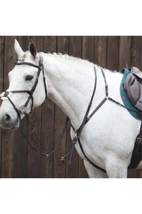 Henry James Classic Adjustable Bridge Breastplate BP-1 - Brown