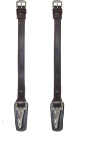 Henry James Clip Cheekpieces CS-S1HJ - Brown