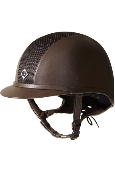 Charles Owen Ayr8 Helm In Limitierter Auflage In Lederoptik