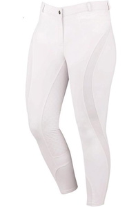 Dublin Womens Edge Full Seat Breeches White
