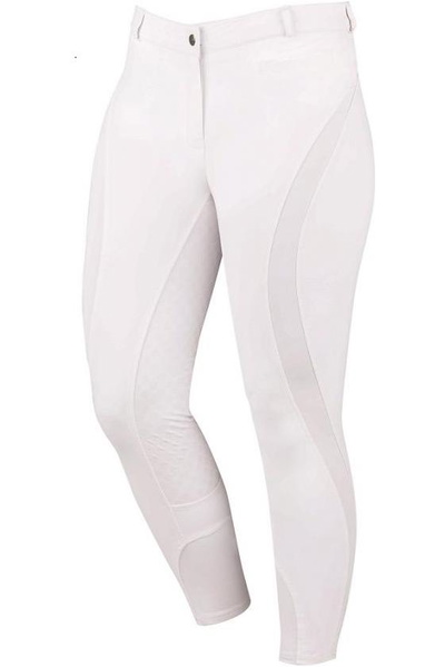 Dublin Womens Edge Full Seat Breeches White