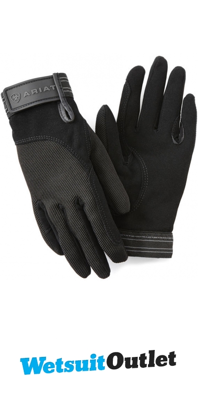 Ariat New Ariat Tek Grip Gloves Black 